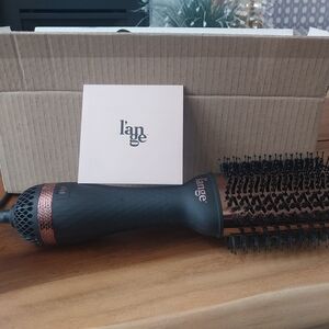 L'ange Black and Rose Gold Hot Air Round Brush Dryer